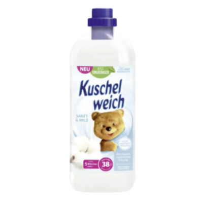Кондиціонер для білизни Kuschelweich Delikat, концентрат, 1 л (38 прань)