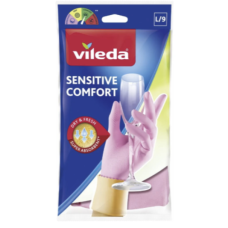 Рукавички латексні Vileda Sensitive, розмір L