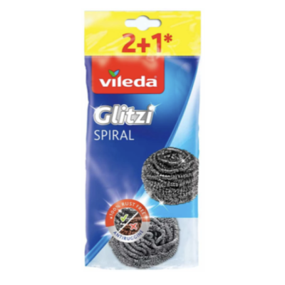 Скребки металеві Vileda Spiral, 2+1 шт