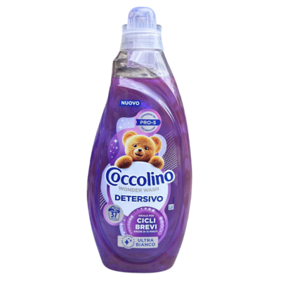 Гель для прання білих речей Coccolino Wonder Wash Ultra Bianco, 1480 мл (37 прань)