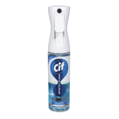 Cif Infinite Clean Lotus + Mineral Salt, универсальный спрей для уборки с технологией пробиотиков, 280 мл