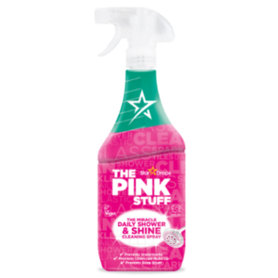 Засіб для щоденного догляду за душовою The Pink Stuff Daily Shower & Shine, 850 мл