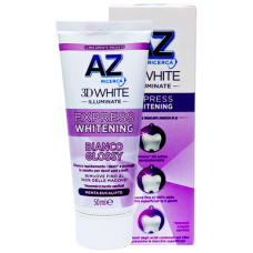 Зубна паста відбілююча AZ Ricerca 3D White Express Whitening Bianco Glossy, 50 мл