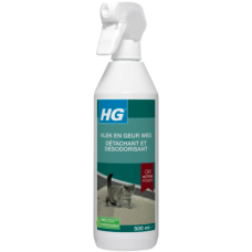 Засіб для видалення плям і запахів HG Oxi Action Power (для котів), 500 мл