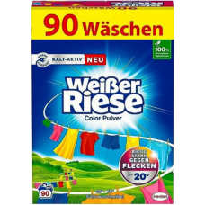 Порошок для прання кольорових речей Weiber Riese, 90 прань, 4,5 кг