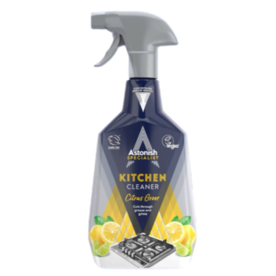 Універсальний засіб для чищення кухні Astonish Specialist Kitchen Cleaner Citrus, 750 мл