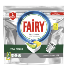Капсули для посудомийних машин Fairy Platinum Lemon, 15 шт