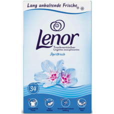 Серветки для сушіння білизни Lenor Aprilfrisch, 34 шт