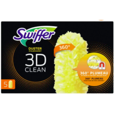 Запасні щітки на піпідастр Swiffer 360 Heavy Duty Dusters Microfiber Heavy Duty Duster Refill 5 шт