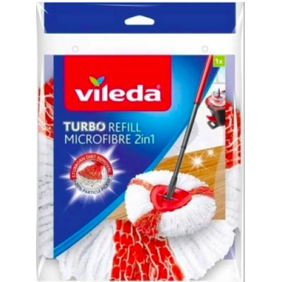 Змінна насадка для швабри Vileda Turbo 2in1