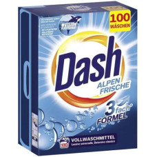 Порошок для стирки универсальный Dash Alpen Frische, 100 стирок, 6 кг