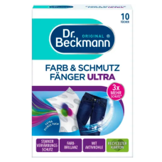 Серветки-пастка для кольору під час прання Dr. Beckmann Colour & Dirt Collector Ultra, 10 шт 