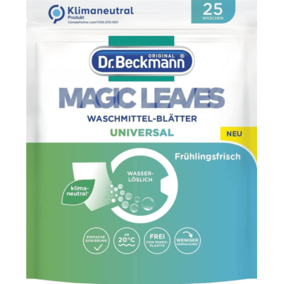 Листи для прання Dr. Beckmann Magic Leaves універсальні 25 шт