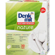 Таблетки для посудомийної машини Denkmit Nature Еко, 30 шт