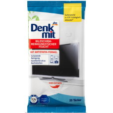 Вологі серветки для чищення екранів Denkmit, 20 шт