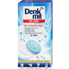 Таблетки Denkmit для очищення туалета, 16 шт