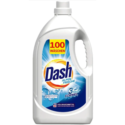 Гель для прання універсальний Dash Alpen Universal, 100 прань, 5 л