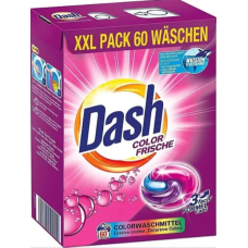 Капсули для прання для кольорового Dash Dash Color, 60 шт