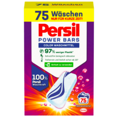 Таблетки для прання кольорового Eco Power Bars Persil, 75 шт