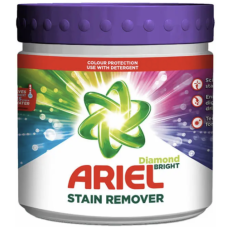Кисневий порошок для виведення плям Ariel Color Diamond Bright 500 гр