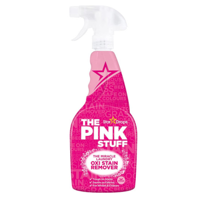Спрей для виведення плям The Pink Stuff Miracle Laundry Oxi 500 мл