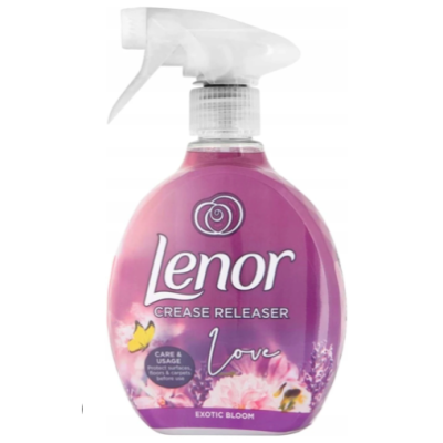 Спрей для розгладження складок на одязі Lenor Crease Releaser Exotic Bloom, 500 мл 