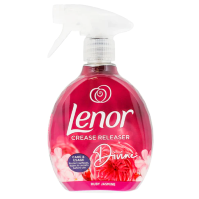Спрей для разглаживания складок на одежде Lenor Crease Releaser Ruby Jasmine, 500 мл