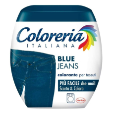 Фарба Coloreria Italiana для одягу Blue Jeans синій джинс, 350 гр