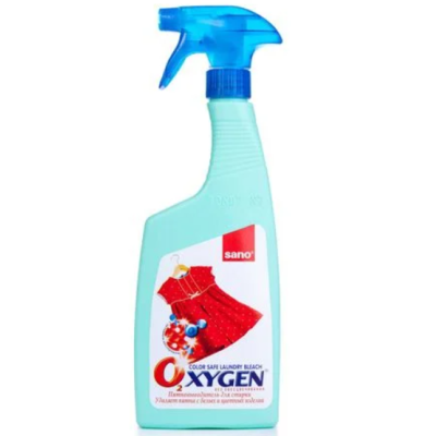 Спрей універсальний для одягу від плям Sano Oxygen Stain Remover, 750 мл