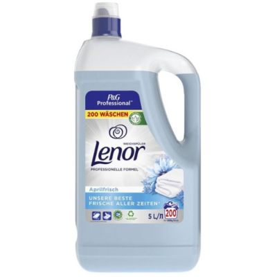 Ополіскувач для одягу Lenor Professional Weichspüler Aprilfrisch, 200 прань, 5 л 