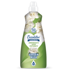 Ополіскувач для одягу Coccolatevi Ammorbidente Garden Musk, 50 прань, 1,25 л 
