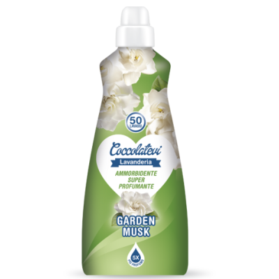 Ополіскувач для одягу Coccolatevi Ammorbidente Garden Musk, 50 прань, 1,25 л 