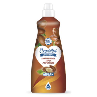 Ополіскувач для одягу Coccolatevi Ammorbidente Argan, 50 прань, 1,25 л 