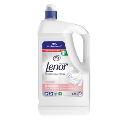Ополіскувач для одягу Lenor Professional Weichspüler Sensitive, 190 прань, 4,75 л 