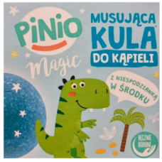 Pinio Magic Блакитна дитяча бомбочка для ванни із сюрпризом, 140 г
