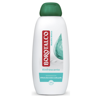 Borotalco Muschio Bianco Гель для душа с ароматом белого мускуса, 450 мл