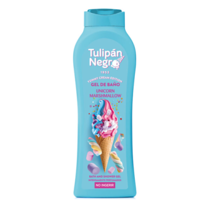 Tulipan Negro Marshmallow Гель для душу Зефірний Єдиноріг, 650 мл