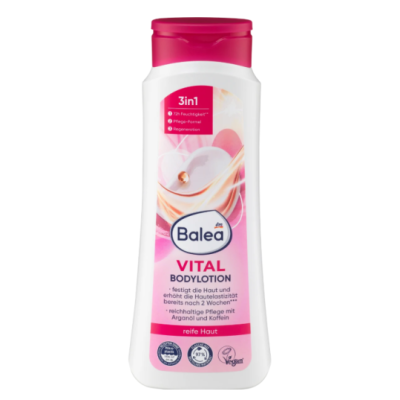 Зміцнюючий лосьйон для тіла Balea Vital Bodylotion 400 мл