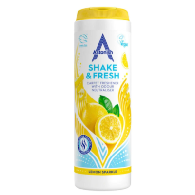 Astonish освіжувач килимів Shake & Fresh Lemon Sparkle, 400 г