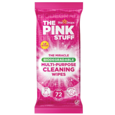 Вологі серветки для прибирання The Pink Stuff Multi-Purpose Cleaning Wipes, 72 шт