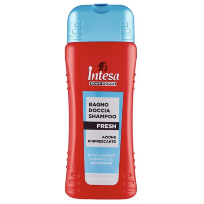 Гель-шампунь чоловічий Intesa Fresh 2в1 для тіла та волосся, 500 мл