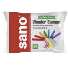 Губка меламінова Sano Wonder Sponge Extra багатофункціональна, 2 шт