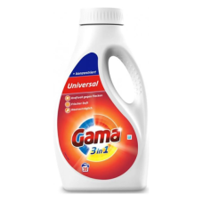 Гель для прання універсальний Gama 3 in 1 Universal, 20 прань, 1 л