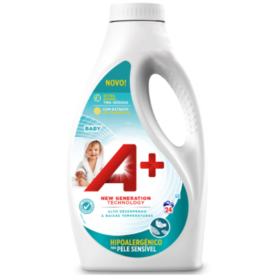 Гель A+ Baby для прання дитячий, 24 прань, 1,2 л