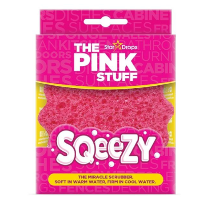 Губка для чищення The Pink Stuff Miracle Scrubber Squeezy