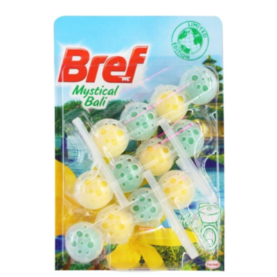Туалетні блоки для унітазу Bref Power Aktiv Mystical Bali, 3 х 50 г