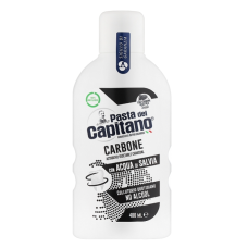 Pasta Del Capitano ополіскувач ротової порожнини Carbone, 400 мл