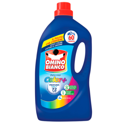 Гель для прання кольорового Omino Bianco Color + 60 прань, 2.4 л 