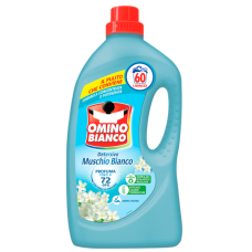 Гель для прання Omino Bianco Білий Мускус, 60 прань, 2,4 л 