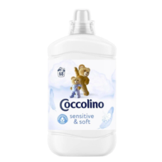 Ополіскувач для одягу Coccolino Sensetive & Soft 68 прань, 1.7 л